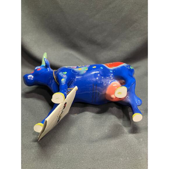 Cow Parade Big Apple Cow Figurine, Westland Giftware, #9163, No Box - Picture 8 of 9